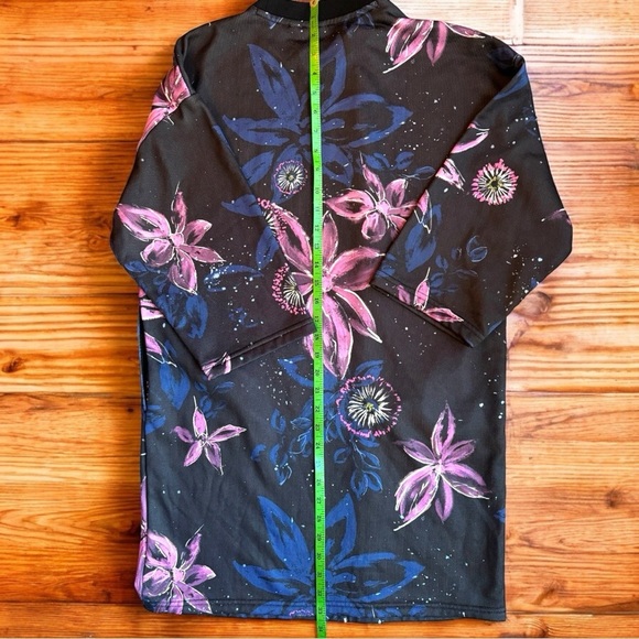 PUMA Women’s Archive Floral Logo Print Mini Shirt Dress - XS - Picture 11 of 15